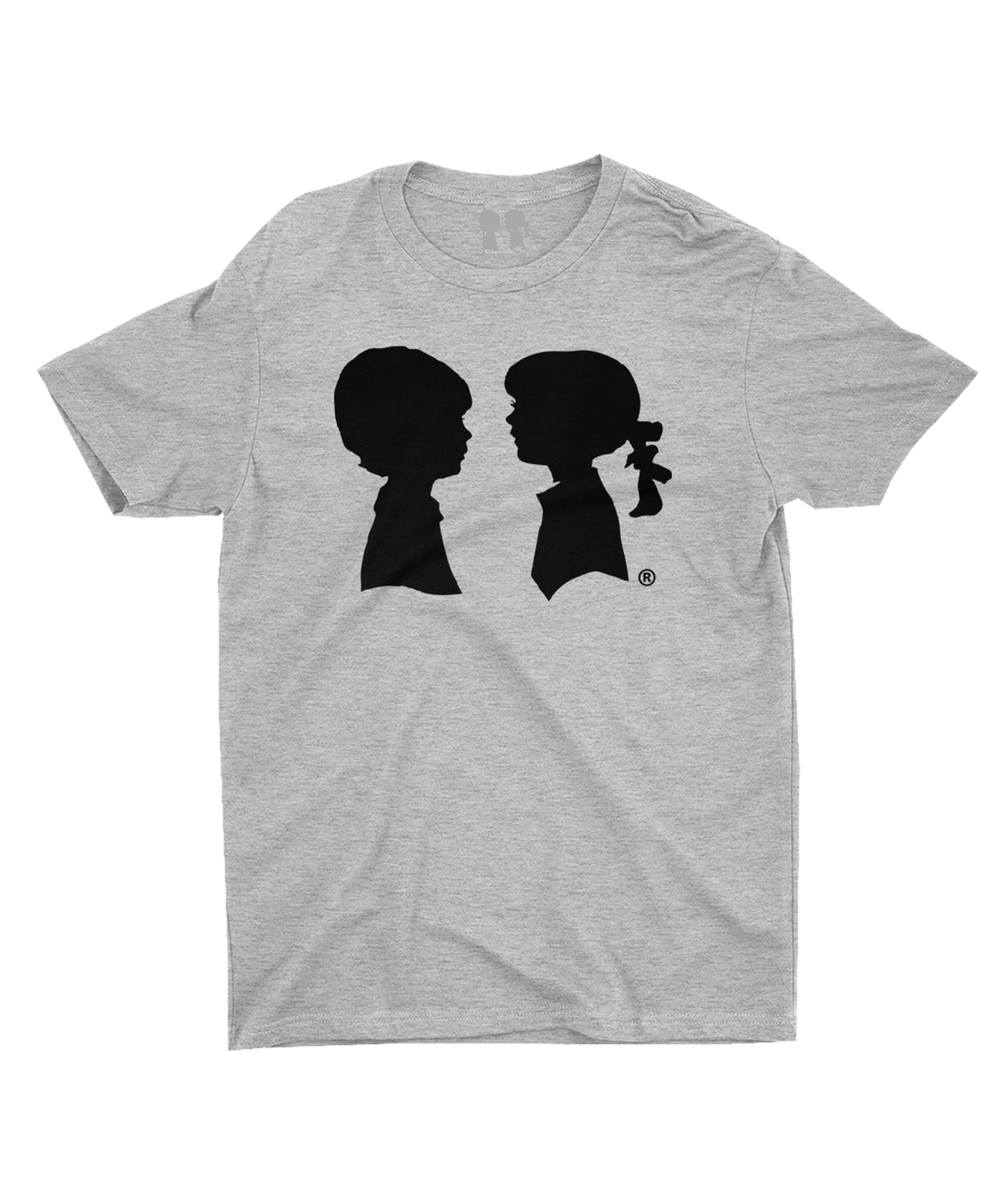 BOY MEETS GIRL® Always Love, Never Hate Kids White Unisex Tee