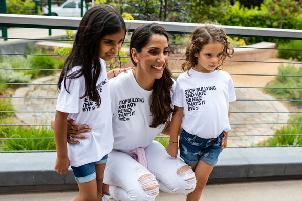 BOY MEETS GIRL® Stop Bullying, End Hate Unisex Tee (YOUTH)