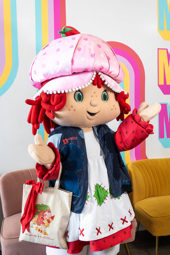 BOY MEETS GIRL® x Strawberry Shortcake Limited-Edition Eco-Adaptive Varsity Vest