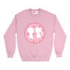 BOY MEETS GIRL® x Strawberry Shortcake BTS Pink Crew Sweatshirt